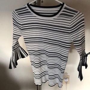 Ribbed Stripped Top/Shirt